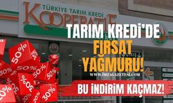 Tarım Kredi’de Fırsat Yağmuru! İndirim Günlerinde Yok Yok!