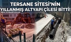 Tersane Sitesi’nin Yıllanmış Altyapı Çilesi Bitti! Zonguldak Belediyesi Kronik Sorunu Çözdü!