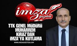 Türkiye Taşkömürü Kurumu Genel Müdürü Kazım Eroğlu'ndan İmza'ya Kutlama