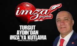 Turgut Aydın'dan İmza'ya Kutlama
