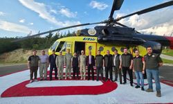Yangın Söndürme Helikopteri Göreve Başladı!