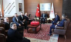 Vali Osman Hacıbektaşoğlu'na Anahtar Parti'den Ziyaret