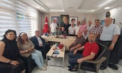 Başkan Tahsin Erdem’den Yavuz Erkmen’e Taziye Ziyareti