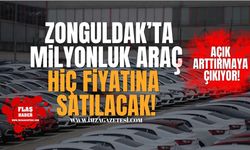 Zonguldak'ta Milyonluk Lüks Araç Hiç Fiyatına Satılacak!