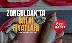 Zonguldak’ta Balık Fiyatları!