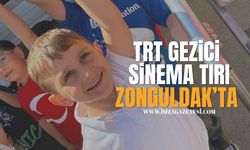 TRT Gezici Sinema Tırı Zonguldak'ta Çocuklarla Buluşuyor