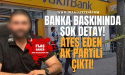 Zonguldak'taki Banka Baskınında Şok Detay! Ateş Eden İsim AK Partili Çıktı!