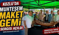 Zonguldak'ta Kabotaj Bayramı Coşkusu... Muhteşem Maket Gemi Sergisi Açıldı
