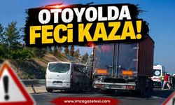 Otoyolda Feci Kaza!