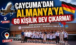 Çaycuma’dan Almanya’ya 60 Kişilik Dev Çıkarma!