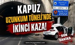 Kapuz Uzunkum Tüneli'nde İkinci Kaza!