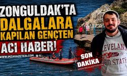 Zonguldak'ta Dalgalara Kapılan Gençten Acı Haber!