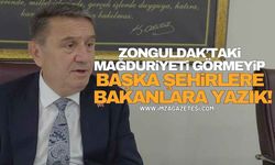 "Zonguldak'taki Mağduriyeti Görmeyip Başka Şehre Bakanlara Yazık!"