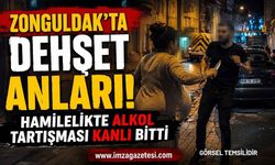 Zonguldak'ta D*hşet Anları: Hamilelikte Alkol Tartışması Kanlı Bitti
