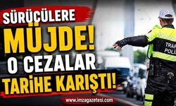 Sürücülere Müjde! O Cezalar Tarihe Karıştı!