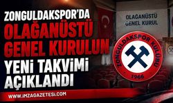 Zonguldakspor'da Olağanüstü Genel Kurulun Yeni Takvimi Açıklandı