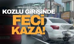 Kozlu Girişinde Feci Kaza!