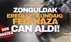 Zonguldak-Ereğli Yolundaki Feci Kaza Can Aldı!