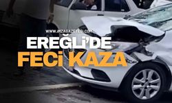 Ereğli'de Feci Kaza!