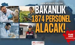 Tarım ve Orman Bakanlığı’ndan 1.874 Sözleşmeli Personel Alımı!