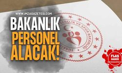 Gençlik ve Spor Bakanlığı Personel Alacak!