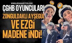 Çok Güzel Hareketler Bunlar Oyuncuları Zonguldak’ta Madene İndi! Zonguldaklı Ayşegül Memleketinde!