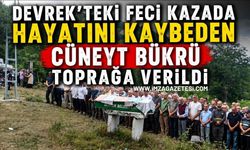 Devrek'teki Feci Kazada Hayatını Kaybeden Cüneyt Bükrü Toprağa Verildi