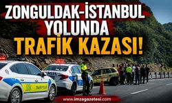 Zonguldak-İstanbul Yolunda Trafik Kazası!