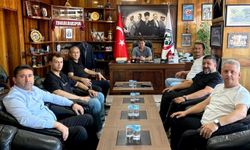 GMİS SÖĞÜT ŞUBE KURUCU HEYETİ, GENEL BAŞKAN YEŞİL’İ ZİYARET ETTİ