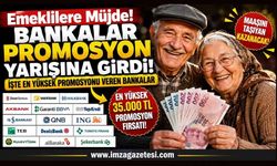 Emeklilere Müjde! Bankalar Promosyon Yarışına Girdi! İşte En Yüksek Promosyonu Veren Bankalar!