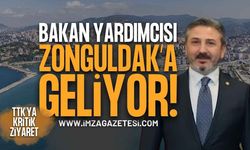 Çalışma ve Sosyal Güvenlik Bakan Yardımcısı Ahmet Aydın Zonguldak'a Geliyor