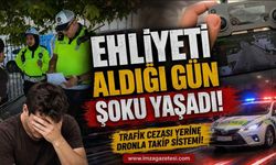 Ehliyeti Aldığı Gün Şoku Yaşadı!