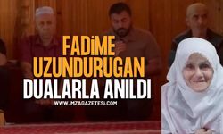 Uzundurugan Ailesini Yalnız Bırakmadılar! Fadime Uzundurugan Dualarla Anıldı