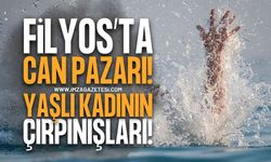 Filyos Plajı'nda Korku Dolu Anlar: Yaşlı Kadın Ölümden Döndü
