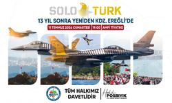 Göklerin Gururu SOLOTÜRK 13 Yıl Sonra Yeniden Kdz. Ereğli Semalarında!
