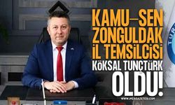 Kamu-Sen Zonguldak İl Temsilciliği’ne Köksal Tunçtürk Atandı
