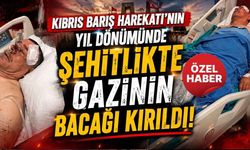 Kıbrıs Barış Harekatı’nın Yıl Dönümünde Şehitlikte Gazinin Bacağı Kırıldı!