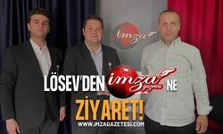 LÖSEV Vakfı’ndan İmza Gazetesi’ne Ziyaret!