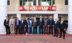 MHP'den BEUN Rektörü Özölçer'e Ziyaret... BEUN'de Önemli Görüşme!