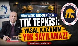 Mühendis Tek-Sen'den TTK Tepkisi: Yasal Kazanım Yok Sayılamaz!