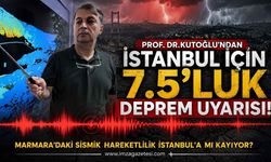 Prof. Dr. Kutoğlu'ndan İstanbul İçin 7.5'luk Deprem Uyarısı! Marmara'daki Sismik Hareketlilik İstanbul'a mı Kayıyor?