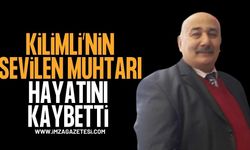 Kilimli'nin Sevilen Eski Muhtarı Şefik Tüylüoğlu Hayatını Kaybetti