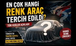 TÜİK Verileri Açıkladı! En Çok Hangi Renk Araç Tercih Edildi?