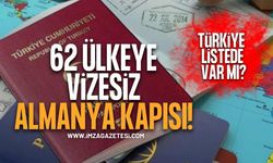 62 Ülkeye Vizesiz Almanya Kapısı Açıldı! Türkiye Listede Var Mı?