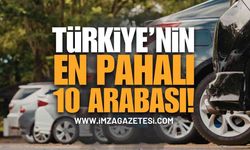 Türkiye'nin En Pahalı 10 Arabası Listelendi