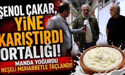 Şenol Çakar, Karıştırdı Ortalığı! Manda Yoğurdu Neşeli Muhabbetle Taçlandı!