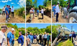 Kahraman Gazinin Yol Çilesi Son Buldu... Kaleoğlu Köyü’ne Yeni Hizmet