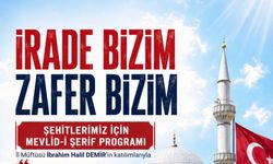 Zonguldak'ta Şehitler İçin Mevlid-i Şerif Programı Düzenlenecek