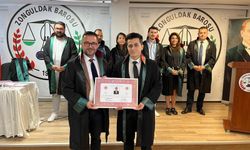 Zonguldak Barosu’nda Ruhsat Heyecanı ve Yemin Töreni