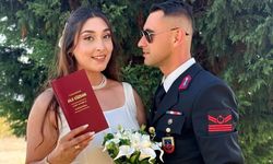 Uzman Çavuş Gediz Bodur hayatını Seda Baykal’la birleştirdi.